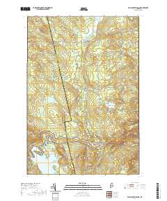 Bald Mountain Pond 2021 topographic map thumbnail
