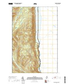 Beau Lake 2021 topographic map thumbnail