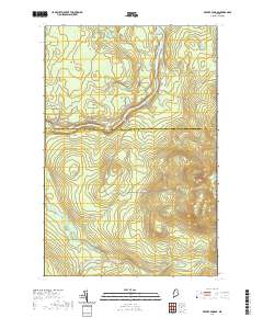 Beaver Pond SE 2021 topographic map thumbnail