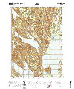 Beech Hill Pond 2021 topographic map thumbnail