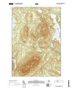 Big Spencer Mountain 2021 topographic map thumbnail