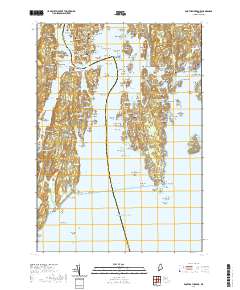 Boothbay Harbor 2021 topographic map thumbnail