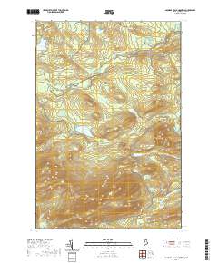 Boundary Bald Mountain 2021 topographic map thumbnail