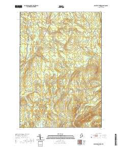 Bowers Mountain 2021 topographic map thumbnail