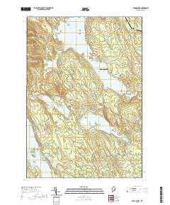 Branch Lake 2021 topographic map thumbnail