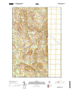 Bridgewater 2021 topographic map thumbnail