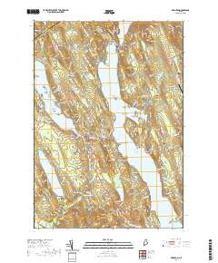 Bridgton 2021 topographic map thumbnail