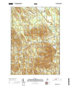 Brownfield 2021 topographic map thumbnail