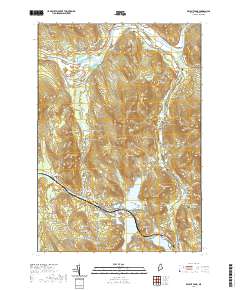 Bryant Pond 2021 topographic map thumbnail