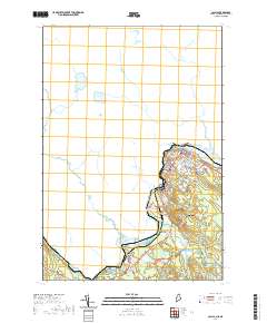 Calais 2021 topographic map thumbnail