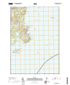 Cape Elizabeth 2021 topographic map thumbnail
