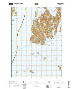 Cape Rosier 2021 topographic map thumbnail