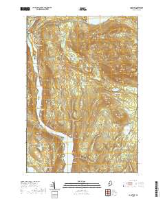 Caratunk 2021 topographic map thumbnail