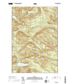 Carr Pond 2021 topographic map thumbnail