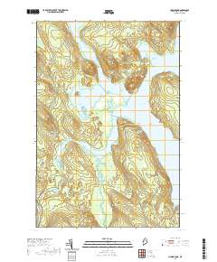 Chesuncook 2021 topographic map thumbnail