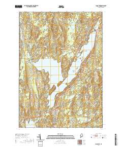 China Lake 2021 topographic map thumbnail