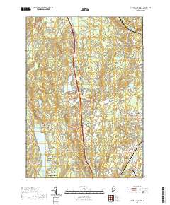 Cumberland Center 2021 topographic map thumbnail