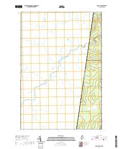Daaquam 2021 topographic map thumbnail