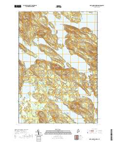 Dark Cove Mountain 2021 topographic map thumbnail