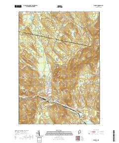 Dixfield 2021 topographic map thumbnail