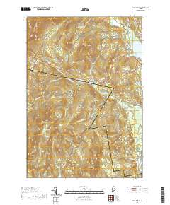 East Dixfield 2021 topographic map thumbnail