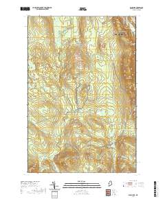 Echo Lake 2021 topographic map thumbnail