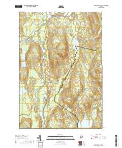 Farmington Falls 2021 topographic map thumbnail