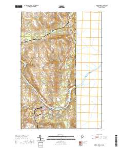Fort Fairfield 2021 topographic map thumbnail