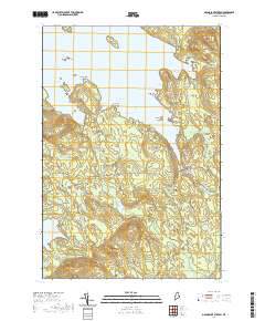 Grand Lake Stream 2021 topographic map thumbnail