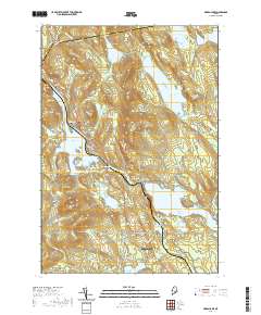 Green Lake 2021 topographic map thumbnail
