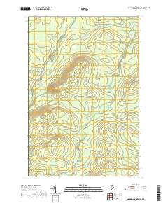 Hardwood Mountain SE 2021 topographic map thumbnail