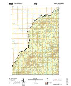 Hardwood Mountain SW 2021 topographic map thumbnail