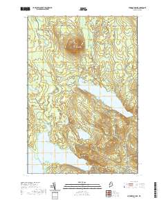 Harrington Lake 2021 topographic map thumbnail
