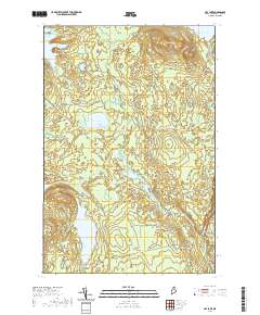 Hay Lake 2021 topographic map thumbnail