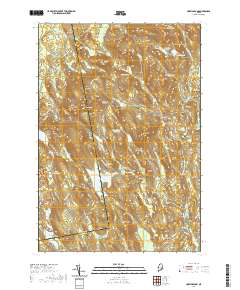 Hopkins Pond 2021 topographic map thumbnail