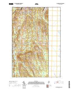 Houlton South 2021 topographic map thumbnail