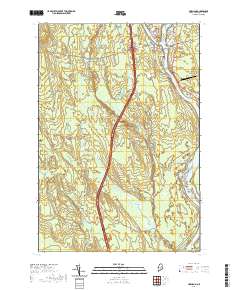 Howland 2021 topographic map thumbnail
