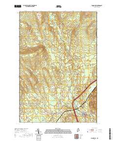 Island Falls 2021 topographic map thumbnail