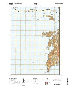 Isle Au Haut West 2021 topographic map thumbnail