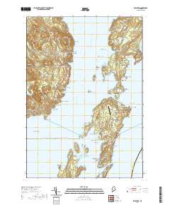 Islesboro 2021 topographic map thumbnail