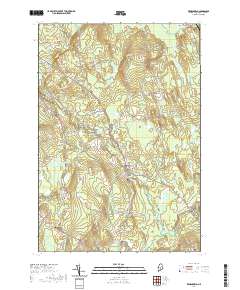 Kenduskeag 2021 topographic map thumbnail