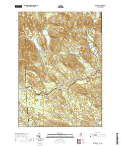 Kezar Falls 2021 topographic map thumbnail