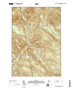 King And Bartlett Mountain 2021 topographic map thumbnail