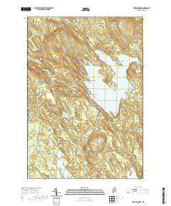 Lake Cathance 2021 topographic map thumbnail