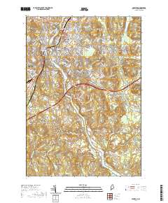 Lewiston 2021 topographic map thumbnail