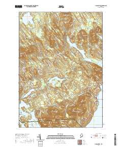 Lincolnville 2021 topographic map thumbnail