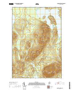 Lobster Mountain 2021 topographic map thumbnail