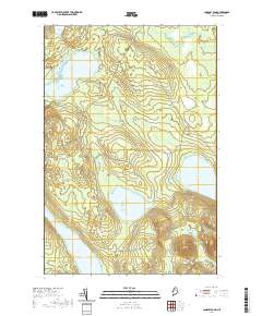 Longley Pond 2021 topographic map thumbnail