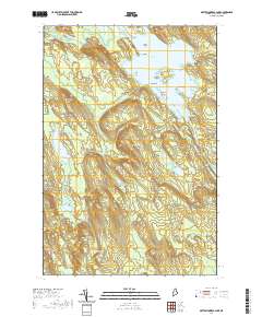 Mattawamkeag Lake 2021 topographic map thumbnail
