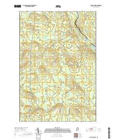 McNally Ridge 2021 topographic map thumbnail